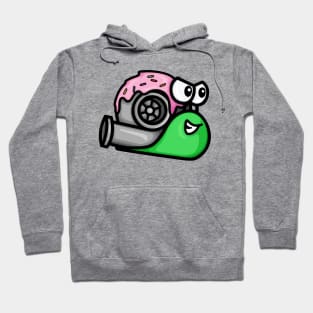 Turbo Snail - Blue and Pink Donut Hoodie
